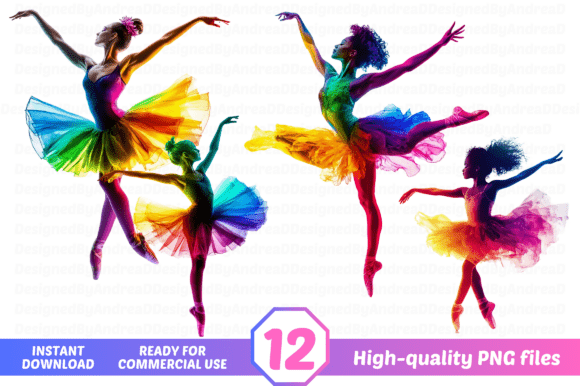 Ballet Dancer PNG, Ballerina Clipart: A Versatile Resource for Creative Projects