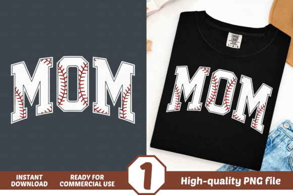 MOM Baseball Softball Designs