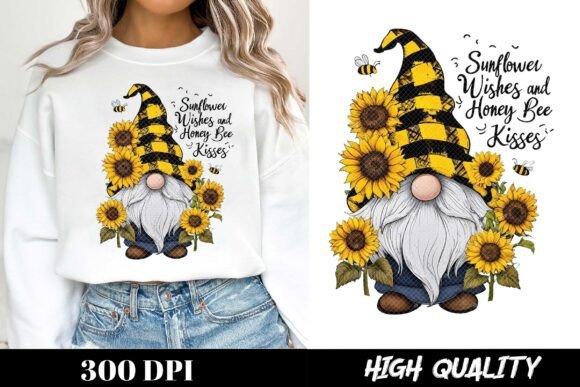 Sunflower Wishes Honey Bee Kisses: A Whimsical Design for Every Occasion